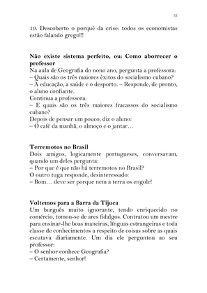 Piadas e Anedotas sobre Geografia — page 9