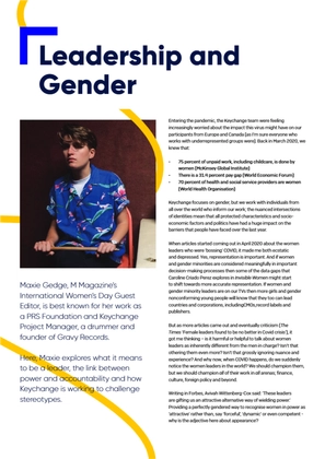 M Magazine International Womens Day Edition — page 56