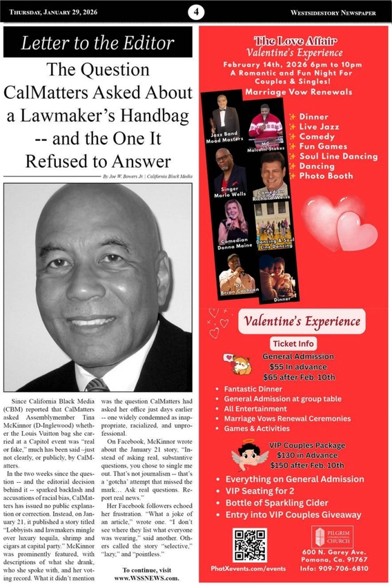 WSSNews | Volume 39 No. 45 — page 4