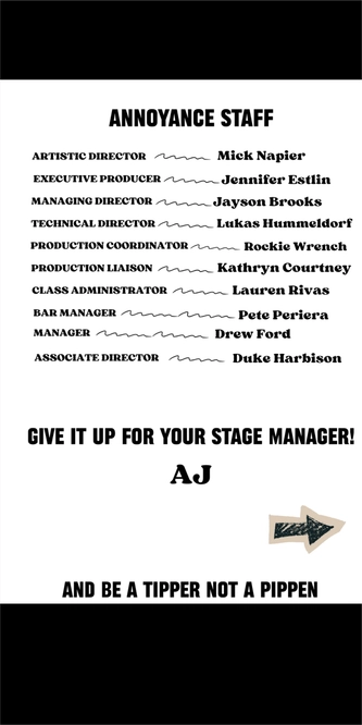 Beave It To Leaver Show Program — page 7